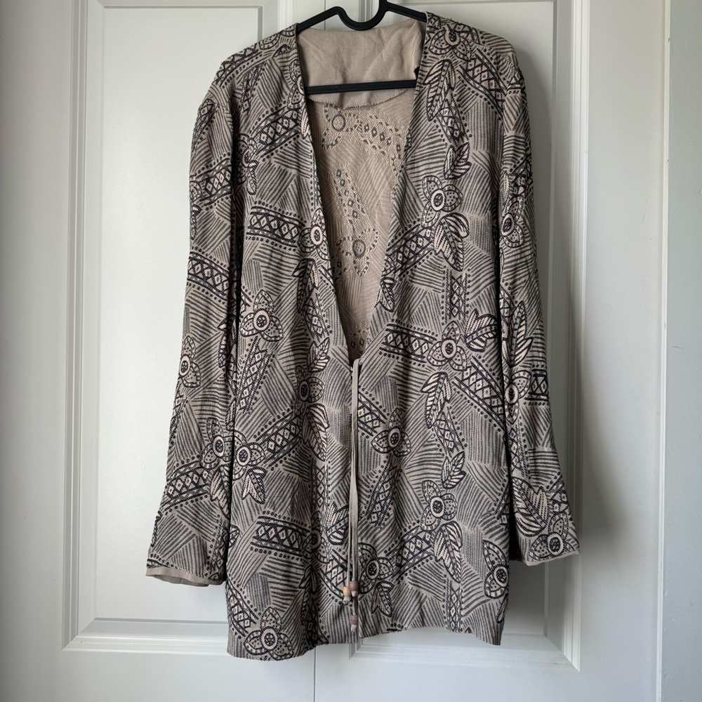 ✨ Boho Artisan Vintage Blazer ✨ - Picture 4 of 7